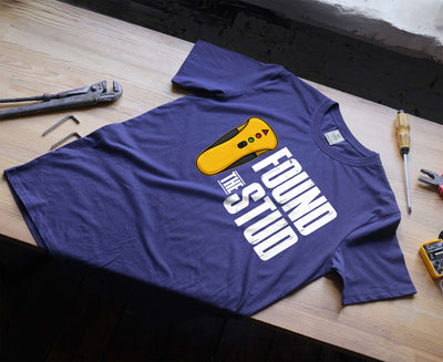 Men's found the stud T-shirt humor humorous gifts dad birthday gift tee father's day gift