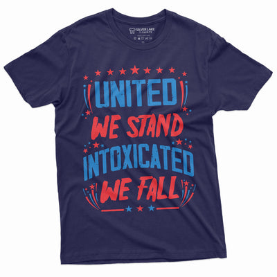 4th of July T-shirt, independence day t-shirt, fourth t-shirt, United we stand shirt, Parting shirt, 4th party tee, party drinking shirt - Silver Lake Tshirts