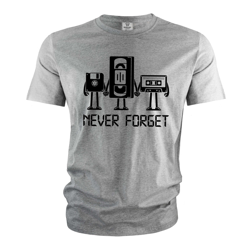 Funny 80s 90s childhood T-shirt never forget cassette tapes Birthday funny gift tshirt Christmas Tee