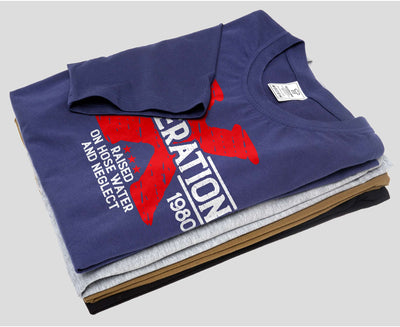 Funny T-Shirt Generation X T-Shirts Hose Water And Neglect Tee Joke 1980s nostalgia shirt