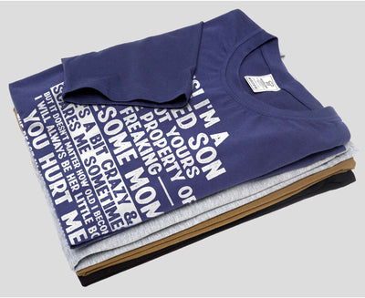 Men's funny spoiled son gift from mom T-shirt Son's birthday tee shirt