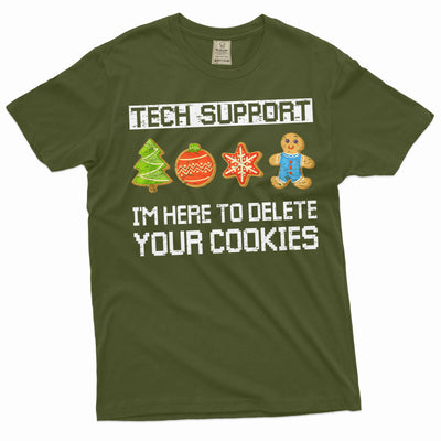 Funny Christmas Joke Shirt Christmas Ugly Tees Technical Support Shirt Tech funny shirts