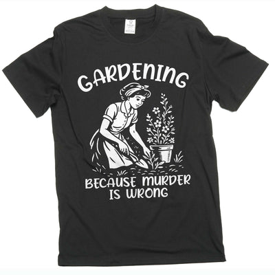 Garderning Funny T-shirt mom grandma wife Halloween humorous sarcastic tee shirt