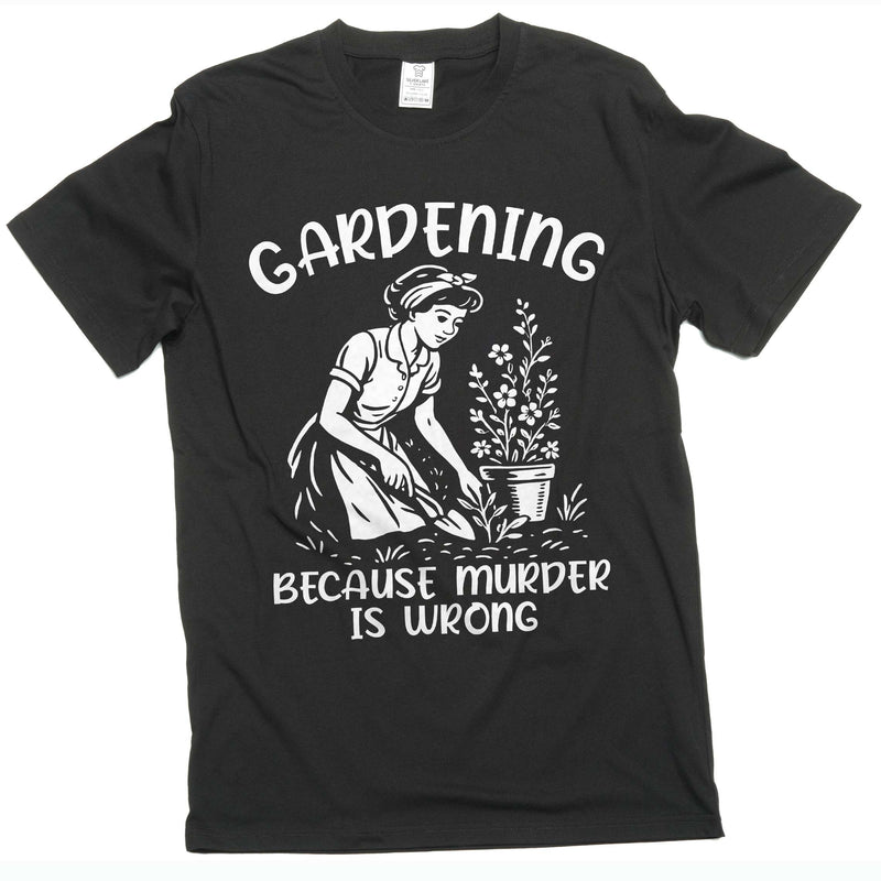 Garderning Funny T-shirt mom grandma wife Halloween humorous sarcastic tee shirt