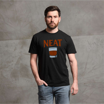 Mens Bourbon Whiskey T-Shirt Alcohol Tee Shirts Father's Day Gift Birthday Gift Tee
