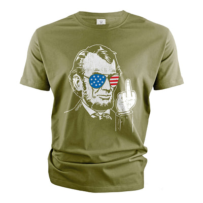 Funny Abraham Lincoln Shirt USA Patriotic Tee Shirt For Men 4th OF July Shirts Fourth July Gifts