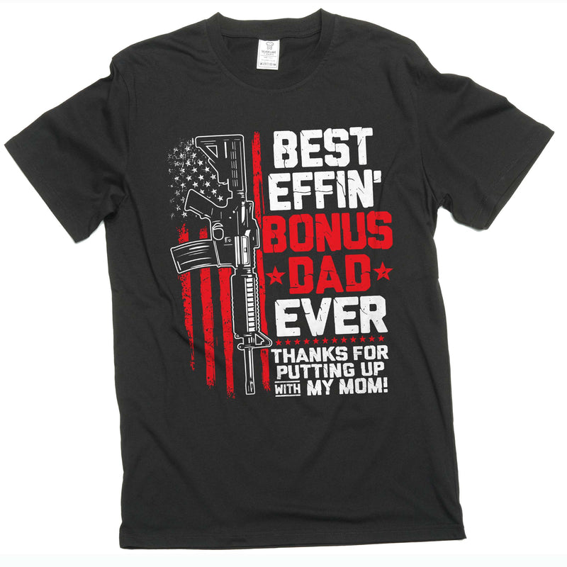 Best Bonus Dad Shirt Father&
