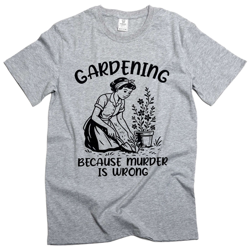 Garderning Funny T-shirt mom grandma wife Halloween humorous sarcastic tee shirt