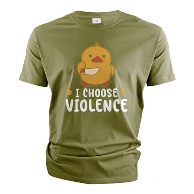 Men's Funny chick with knife T-shirt Birthday gift cute sarcasm funny Gift ideas Christmas tee shirt
