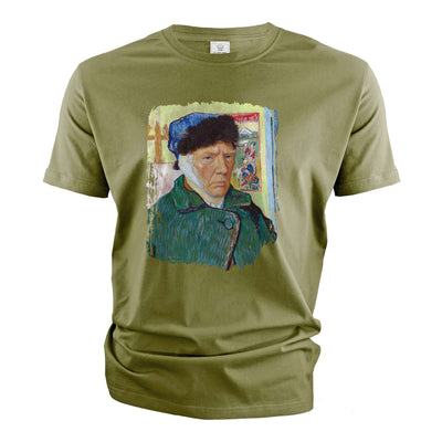 Funny Trump Van Gogh Tee Shirt Trump's Ear Shirt Donald Trump Tee Shirts Trump Political Tee