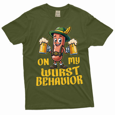 Men's Oktoberfest Shirt Drinking Party Shirt Oktoberfest Beer Tee Shirts Funny Saying Shirt