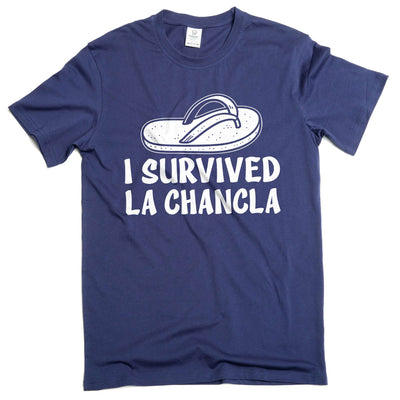 Funny La Chancla t-shirt mom grandma with slipper humorous spanish childhood tee shirt