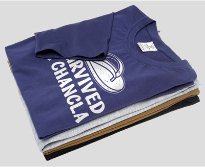 Funny La Chancla t-shirt mom grandma with slipper humorous spanish childhood tee shirt