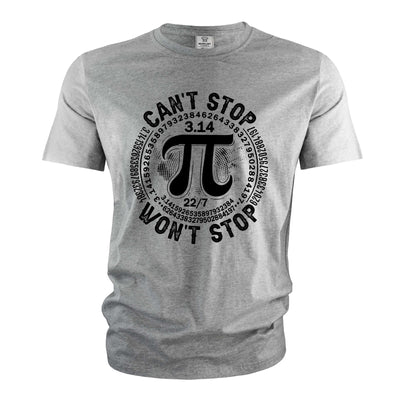 Men's Funny math T-shirt mathematical constant 3.14 Pi Tee shirt geeky science math tee shirt