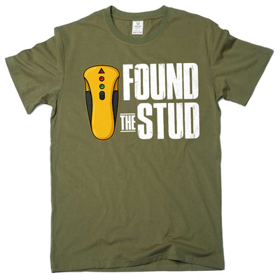 Men's found the stud T-shirt humor humorous gifts dad birthday gift tee father's day gift