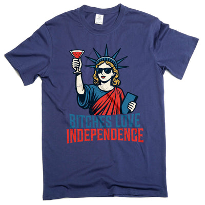 Men's Funny 4th of July Shirt Independence Day Tee Freedom Shirts Humor Humorous Gifts
