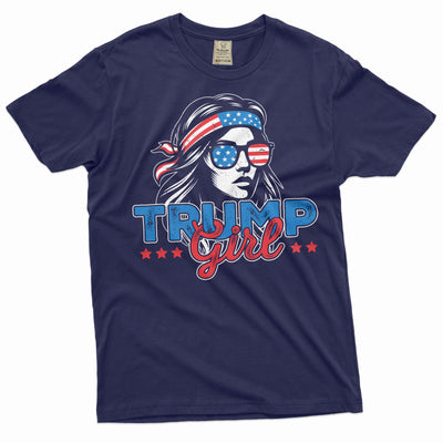 Women's Trump Girl Shirt Donald Trump Support Shirt DJT Shirts Ladies Trump Shirt Patriotic Gifts