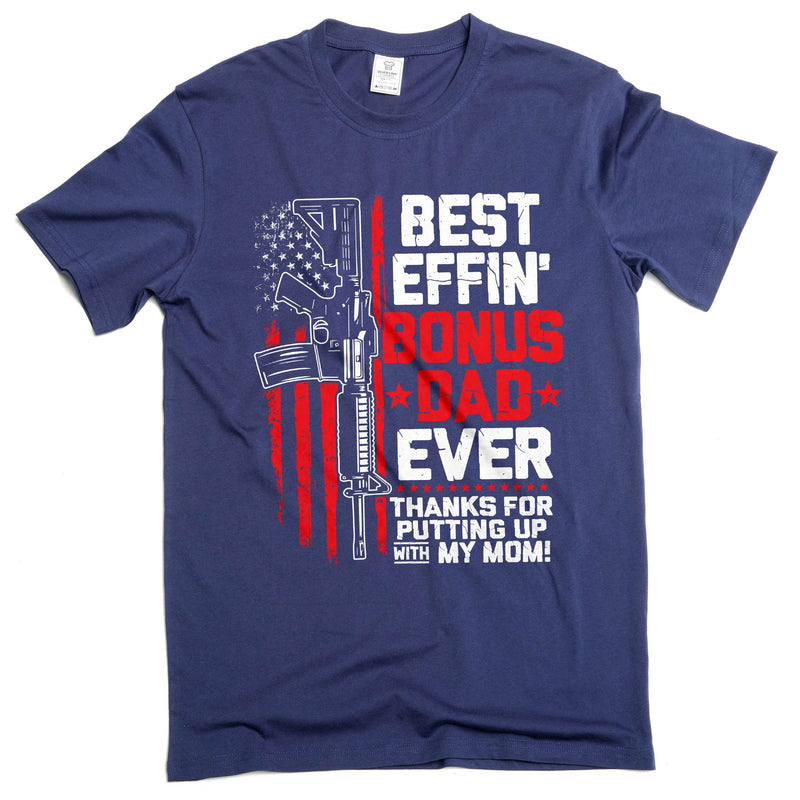 Best Bonus Dad Shirt Father&