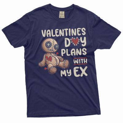 Funny Valentine's day T-shirt Men's funny ex girlfriend wife plans with my ex tee shirt