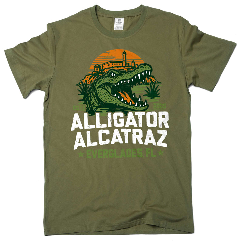 Trump 2025 Alligator Florida Shirt, Custom Gift Everglades Funny Political Tee