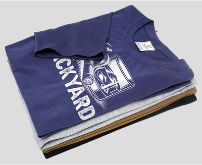 Men's Funny Grandpa Papa Dad I'll be in the backyard T-shirt