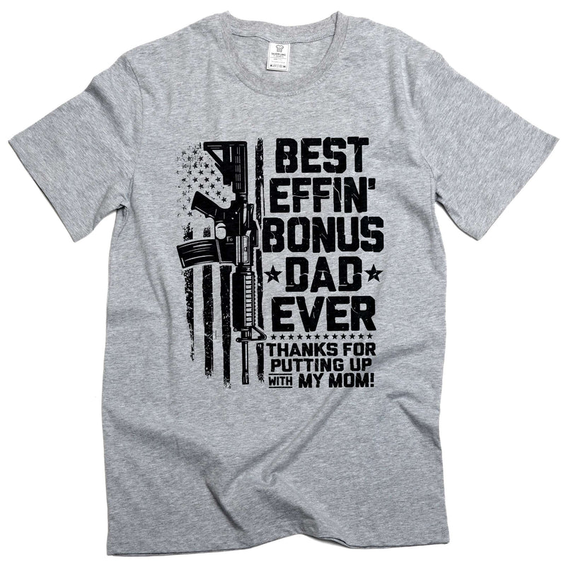 Best Bonus Dad Shirt Father&