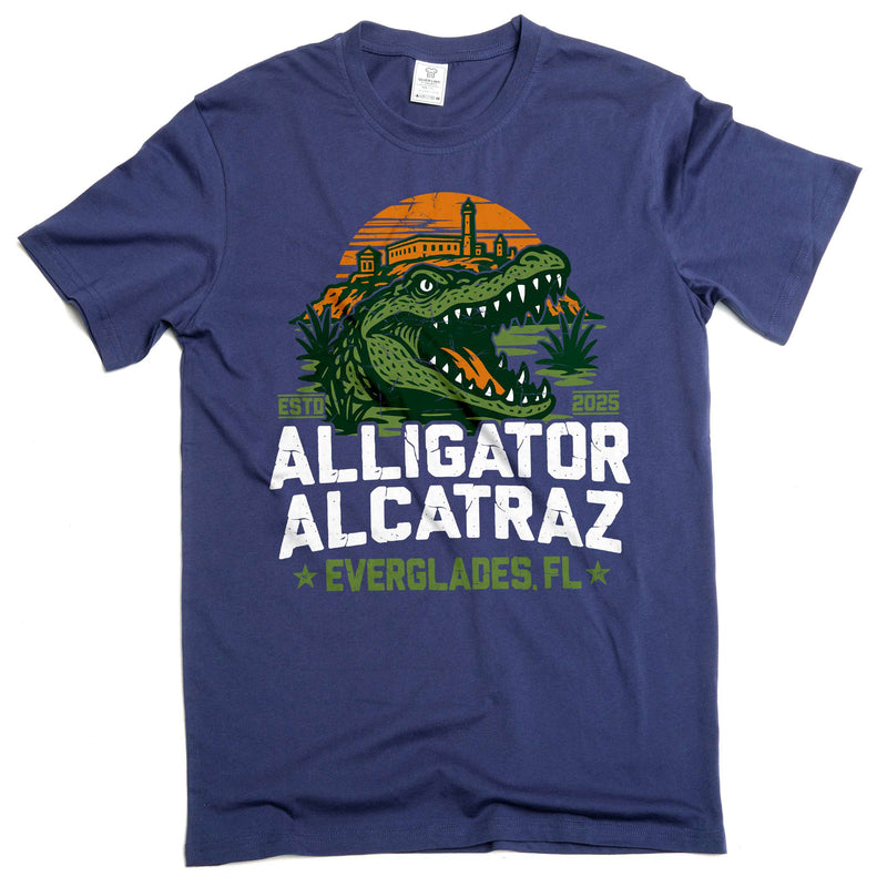Trump 2025 Alligator Florida Shirt, Custom Gift Everglades Funny Political Tee