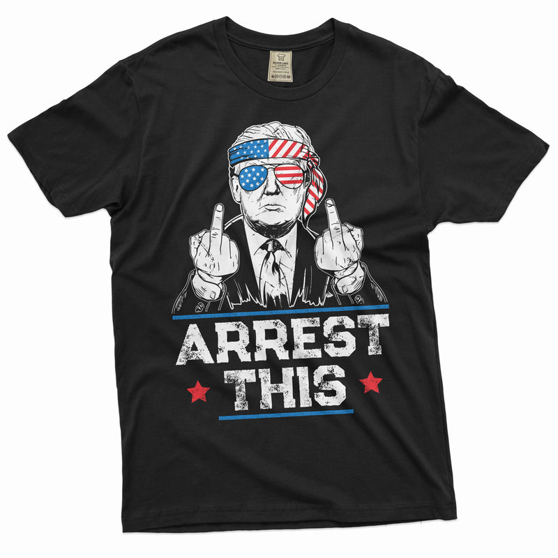 Arrest This Shirt Donald Trump Support Shirt DJT Shirts Rude Offensive Shirt Political Election Gift