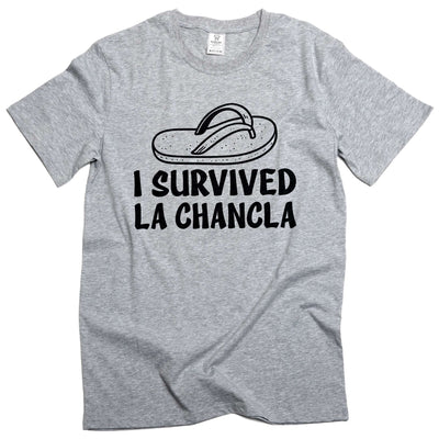 Funny La Chancla t-shirt mom grandma with slipper humorous spanish childhood tee shirt