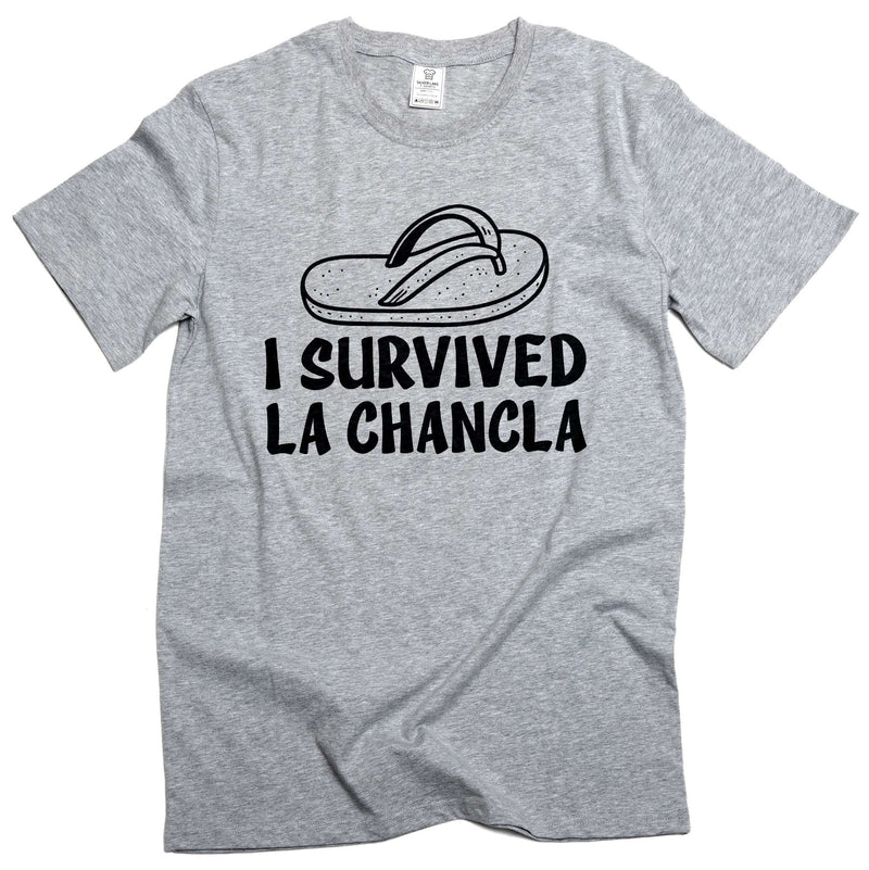 Funny La Chancla t-shirt mom grandma with slipper humorous spanish childhood tee shirt
