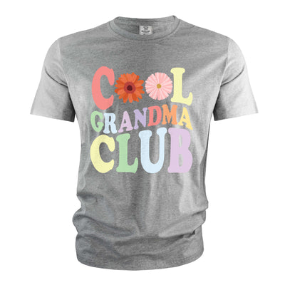 Cool Grandma T-shirt Cool Grandma club grandmother Nana Birthday gift from granddaughter grandson