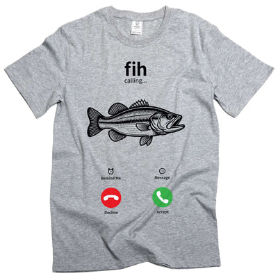 Men's Fih Meme T-shirt Fishing Funny Joke Tee Shirt Humor Humorous Gifts Fisherman tee