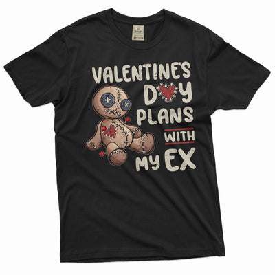 Funny Valentine's day T-shirt Men's funny ex girlfriend wife plans with my ex tee shirt