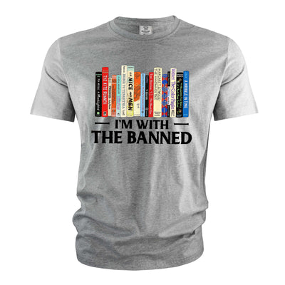 Funny Banned t-shirt Book reading lover Music band double meaning Birthday gift tee