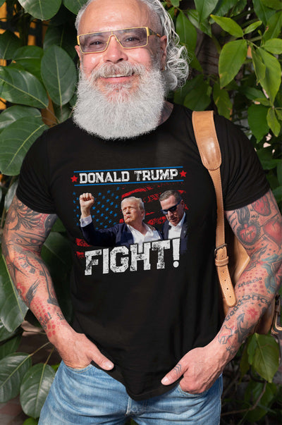 Donald Trump DJT Shirts Trump Fight Shirt PA Rally Trump Fist Pump Shirt Trump Political Shirts