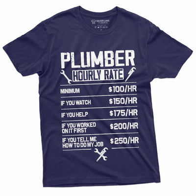 Men's Plumber Funny T-shirt Dont tell me how to do my job Funny Shirt For him Plumbing Profession Jobs Occupational Tee