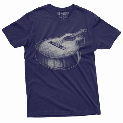 Men's Guitar 3D T-shirt Guitarist gift musician music country shirt guitar player Birthday gift