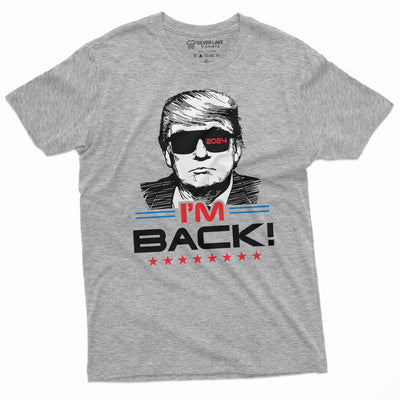 I'm Back T-shirt Donald Trump 2024 Re-election shirt Presidential elections of 2024 tee