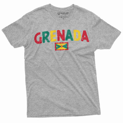 Men's Grenada Shirt Grenada Patriotic Shirt Grenadian Gifts Grenada Traveler Shirt Grenada Lover Tee