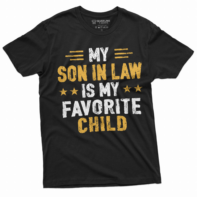 My Son in law is my favorite child T-shirt Men&
