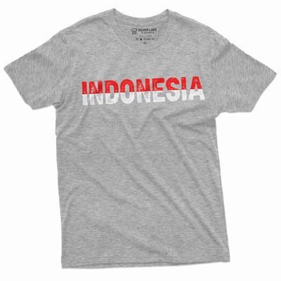 Men's Indonesia Shirt Indonesian Gifts Indonesia Patriotic Country National Shirt Indonesia Shirt