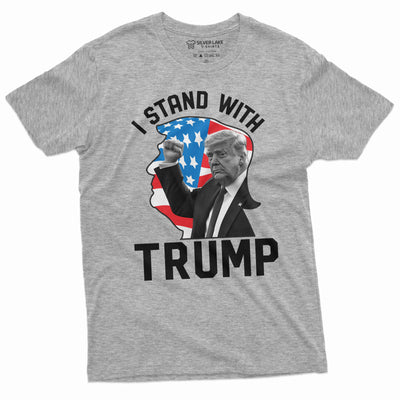 Men's I stand with Trump T-shirt DJT 2024 Arrest Tshirt Donald Trump Supporter Tee shirt Trump for president election Teeshirt