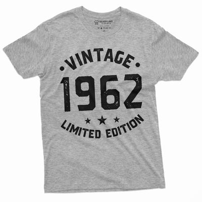 Men's Custom Birthday Anniversary T-shirt Vintage CUSTOM YEAR Tee Shirt Limited Edition Dad Grandpa Husband Bday Gift shirt