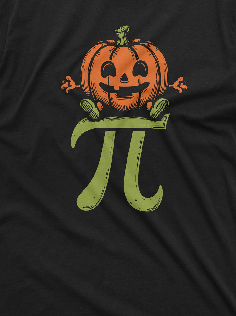 Halloween Funny Pumpkin T-shirt Pi Pie funny Halloween costume Tee shirt