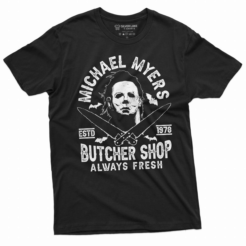 Michael Myers Halloween Shirt Horror Movie Shirt Butcher Shop Always Fresh Shirt Scary Halloween Tee