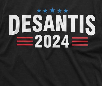 Men's Desantis 2024 Political T-shirt Florida governor ron deSantis presidential rally Tee shirt