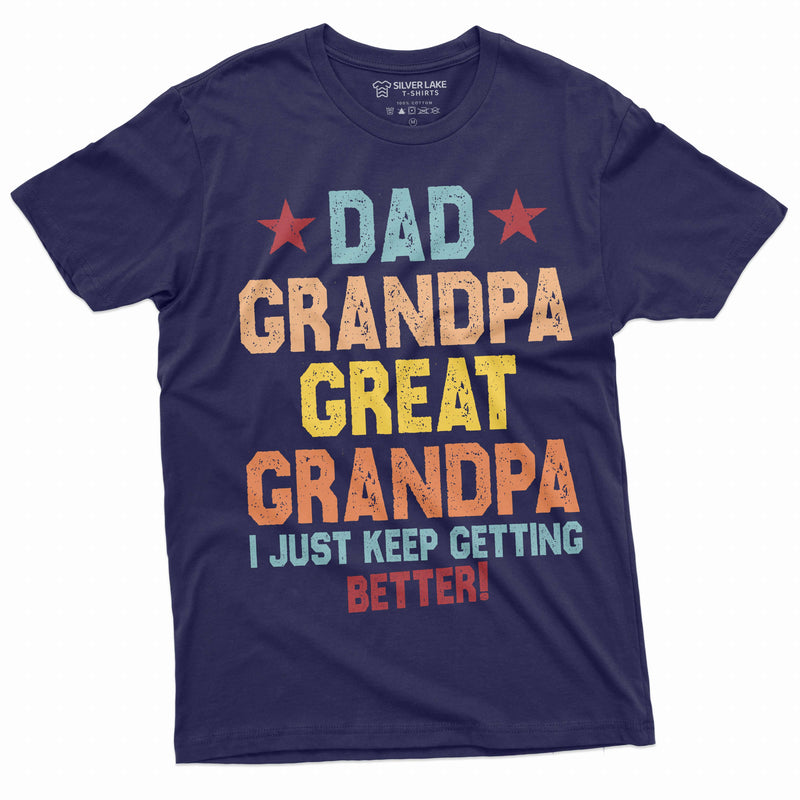 Dad Grandpa Great Grandfather Men&