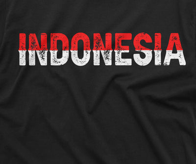 Men's Indonesia Shirt Indonesian Gifts Indonesia Patriotic Country National Shirt Indonesia Shirt