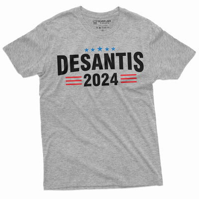 Men's Desantis 2024 Political T-shirt Florida governor ron deSantis presidential rally Tee shirt