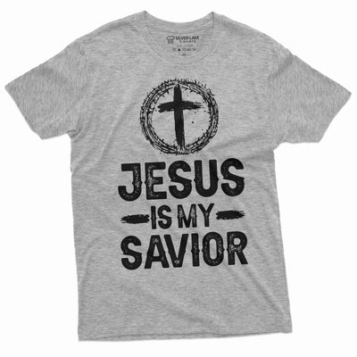 Jesus is my savior T-shirt Religion Jesus Christ church tee shirt Birthday Gift religious teeshirt